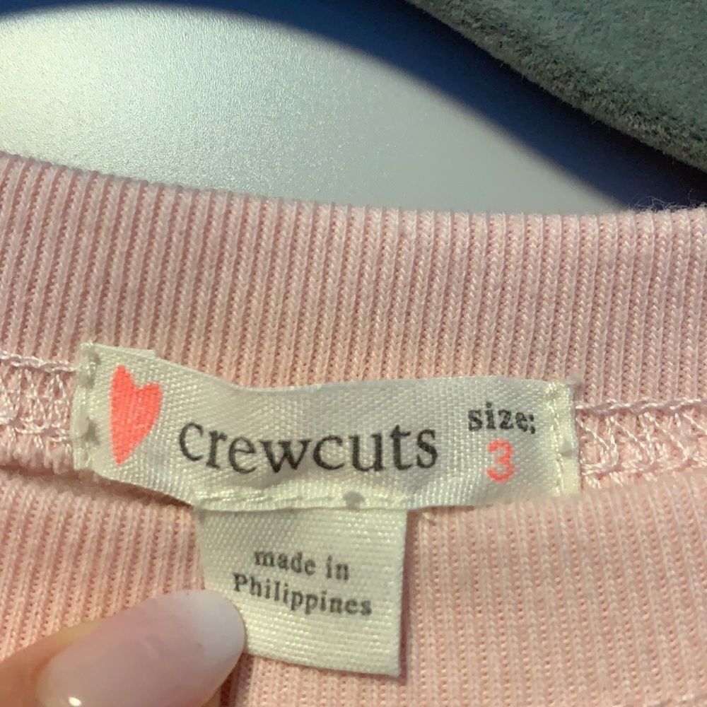J Crew Crewcuts gold tulle pink sweater dress - Picture 3 of 3